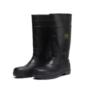 Steel toe rain boots