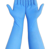 Extra long disposable nitrile gloves