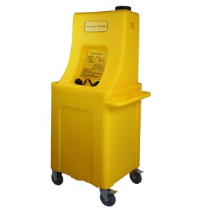 Eyewash with cart