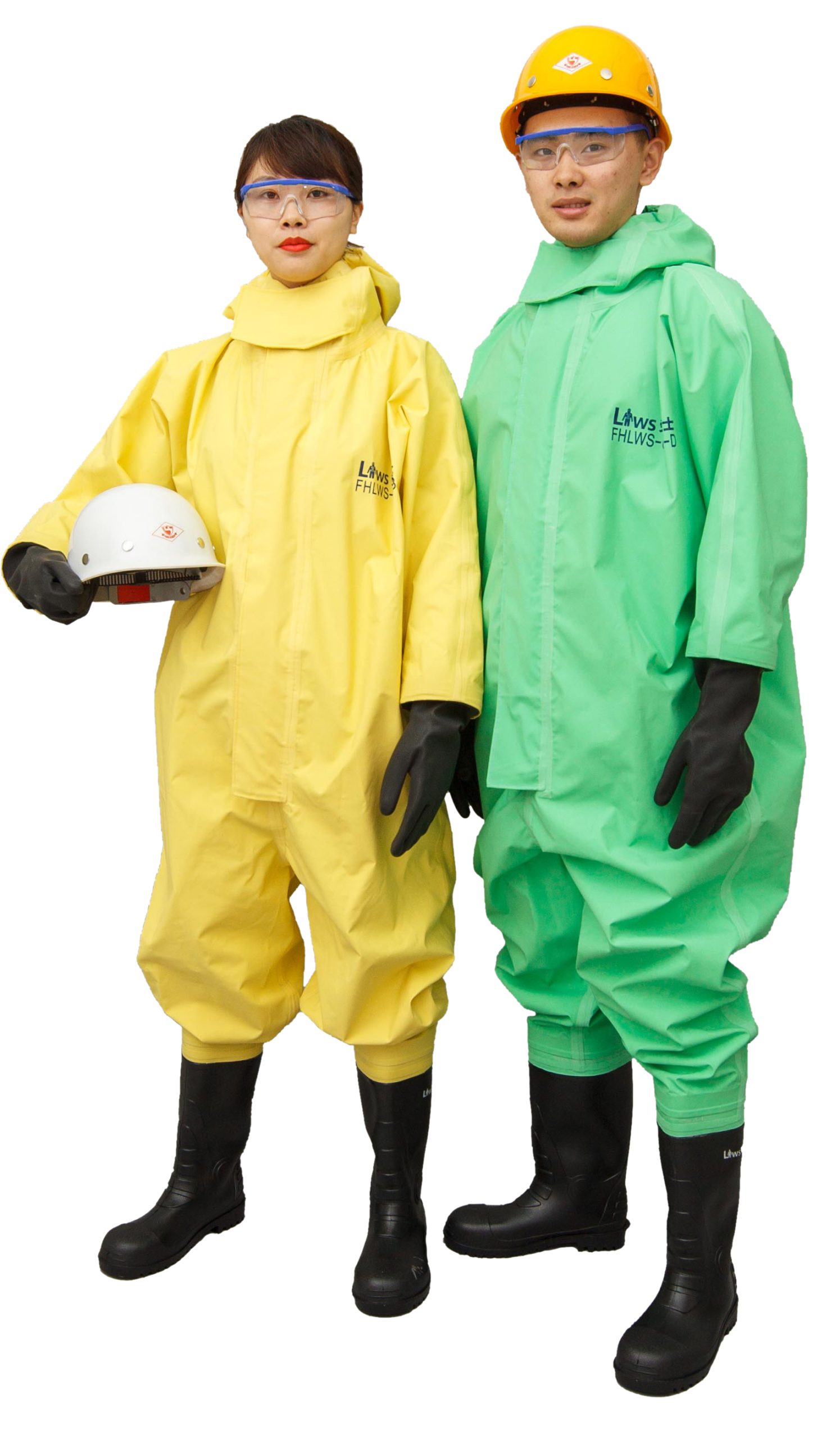 Semi-sealed chemical protective suit